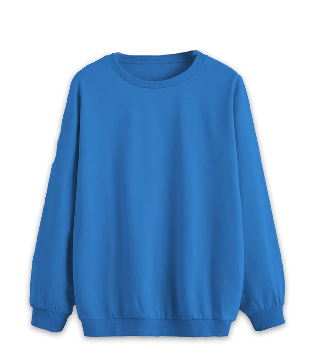 Mack Jonney Solid Round Neck Cotton Fleece Sweatshirt for Men-VMACK639167