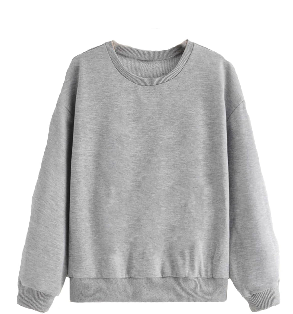 Mack Jonney Solid Round Neck Cotton Fleece Sweatshirt for Men-VMACK639167
