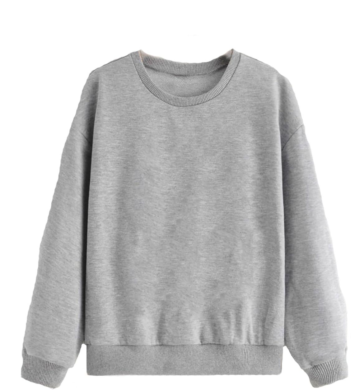 Mack Jonney Solid Round Neck Cotton Fleece Sweatshirt for Men-VMACK639167