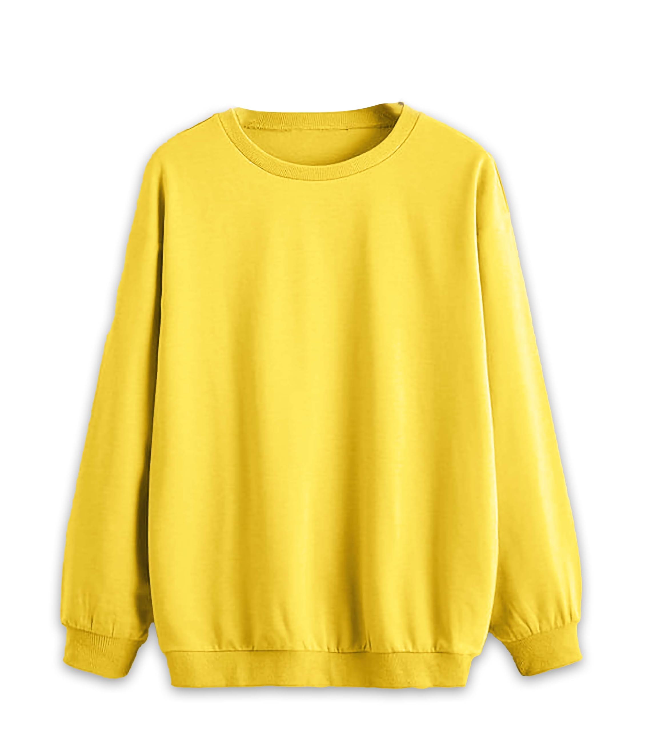 Mack Jonney Solid Round Neck Cotton Fleece Sweatshirt for Men-VMACK639167